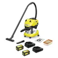 Produktbild: Kärcher WD 4-18 S Dual Battery Set V-20/22 Akku-Nass-/Trockensauger 36 V
