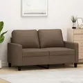 Produktbild: 2-sitzer-sofa Braun 120 Cm Stoff Vidaxl