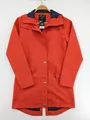 Produktbild: Esmara Damen Regenmantel XS 32/34 rot Kapuze wasserabweisend Jacke Parka