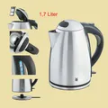 Produktbild: WMF Wasserkocher Stelio 1,7 Liter - 2400 Watt - Cromargan matt (Edelstahl)