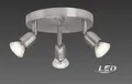 Produktbild: LED Deckenlampe Spot 3 Flamig Deckenleuchte Lampe Leuchte Brilliant G28834/13