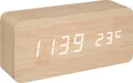 Produktbild: Wecker GAMIEL, Thermometer, Alarm, 15 x 4 x 7 cm