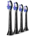 Produktbild: Philips Sonicare S2 Sensitive Ersatzbürstenköpfe 4er-Pack schwarz