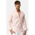 Produktbild: Indicode Langarmhemd Herren Brayden Herrenhemd Langarm mit Button-Down-Kragen blau XXL