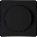 Produktbild: Kopp - PARIS – Abdeckung für Druck-Wechseldimmer, Farbe: mattschwarz - 333750188