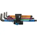 Produktbild: Wera 950/9 Hex-Plus Multicolour HF 1 Winkelschlüsselsatz, metrisch, BlackLa