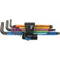 Produktbild: Wera 05022210001 950/9 Hex-Plus Multicolour HF 1 Multicolour Winkelschlüsselsatz