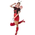 Produktbild: dressforfun Kostüm Frauenkostüm Marina Marienkäfer, In Rot und Schwarz gehaltenes Marienkäferkostüm rot|schwarz XXL | XXL