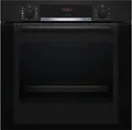 Produktbild: Bosch HQA334EB3 Einbau-Backofen Teleskopauszug Dampfunterstützung Hydrolyse 71 L