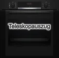 Produktbild: Bosch Einbau-Backofen Teleskopauszug Dampfunterstützung Hydrolyse 71 L HQA334EB3