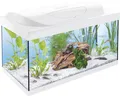 Produktbild: Tetra Starter Line 54 L Aquarium Weiß, Komplett-Set - inkl. Tag- & Nachtlicht LED-Beleuchtung, Innenfilter, Heizer, Fischfutter und Wasseraufbereiter