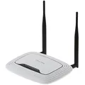 Produktbild: TP-Link TL-WR841ND N300 WLAN Router (für Anschluss an Kabel-/DSL-/GlasfaserModem, 300 Mbit/s(2,4GHz), 2 abnehmbare antennen, IPv6, WPS, Print/Media/FTP Server)