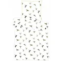 Produktbild: Apelt Mako-Satin Bettwäsche Kolibri weiß 155x220 cm + 80x80 cm - weiß