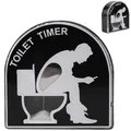 Produktbild: 5 Minuten Sand Toilette Sanduhr Timer, Lustige Geschenke für Männer Ehemann Papa