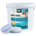 Produktbild: Höfer Chemie GmbH Poolpflege 5 kg BAYZID® 2-Phasen-Multitabs 200g 6in1, Rundum-Schutz für Pools blau