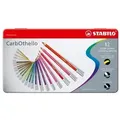 Produktbild: STABILO CarbOthello - Farbstift - kreidepastellfarben - gemischte Farben - 4.4 mm (Packung mit 12)