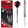 Produktbild: Bull´s Steeldarts Artos AR3, 80% Tungsten, 24g., Silber
