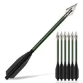 Produktbild: Crossbow Armbrust Pfeile mit Jagdspitzen 50 bis 80 LBS für Jagd Pistolenarmbr...