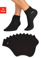 Produktbild: H.I.S Kurzsocken Packung, 10 Stk. tlg. mit farbigem Innenbund, Gr. 39-42, 10x schwarz
