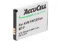 Produktbild: AccuCell Akku passend für schnurlos Telefon FritzFon MT-F Akku 312BAT006, 312B Akku 700 mAh (3,7 V)