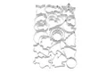 Produktbild: Kaiser Backformen Ausstechform Ausstechformen Weihnachten 25-teilig, zum Ausstechen von Plätzchen, Legierter Stahl, Plätzchen Ausstecher, Keksausstecher, Plätzchenausstecher