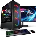 Produktbild: kiebel.de PC Set Gaming mit 24 Zoll TFT Total 12 Intel Core i9-12900KF, 32GB DDR4, NVIDIA RTX 5060 8 GB, 2TB SSD, WLAN, Windows 11, Komplettsystem Gaming