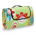 Produktbild: relaxdays Picknickdecke isoliert mehrfarbig 200,0 x 200,0 cm, 1 St.