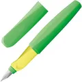 Produktbild: Pelikan Füller Twist Neon Grün P457, Feder M, für Links- und Rechtshänder, aus Kunststoff, grün