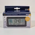 Produktbild: TFA Dostmann 60.2562.01.GB Funk Wecker Schwarz, Hellblau Alarmzeiten 2 Großes Di