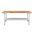 Produktbild: ADB Werkbank PROFI 1500 lichtgrau 150,0 x 75,0 x 85,0 cm