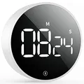 Produktbild: VOCOO Digitaler Küchentimer - Magnetischer Countdown Timer mit 3 Lautstärkestufen, Eieruhr mit großem LED-Bildschirm für Heim Fitness Klassenzimmer(einschließlich Batterien)