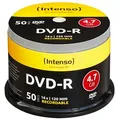 Produktbild: Intenso 50 DVD-R 4,7 GB
