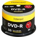 Produktbild: DVD-R 4,7 GB, DVD-Rohlinge 16fach, 50 Stück