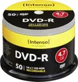 Produktbild: Intenso 4101155 DVD-R Rohling 4.7 GB 50 St. Spindel