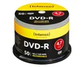 Produktbild: Intenso DVD-Rohling 1x50 DVD-R 4,7GB 16x Speed, Cakebox