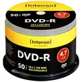 Produktbild: Intenso DVD-R 4.7GB 16x, 50er-Spindel