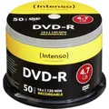 Produktbild: Intenso 4101155 DVD-R Rohling 4.7 GB 50 St. Spindel