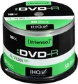 Produktbild: DVD-R Rohlinge | 4,7GB 16x | 50er Cake Box | Intenso