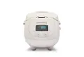 Produktbild: Reishunger Reiskocher - Digitaler Mini Reiskocher, 350 W, Dämpfeinsatz, Messbecher, Reislöffel, Timer- und Warmhaltefunktion