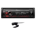 Produktbild: PIONEER MVH-S420DAB USB MP3 DAB+ Autoradio rote Tasten Beleuchtung Digitalradio