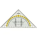 Produktbild: Herlitz Geodreieck 10412310, 16 cm Hypotenuse, mit Griff