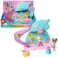 Produktbild: DREAMWORKS GABBY'S DOLLHOUSE - 17-teiliges Kitty Care Spielset, mit Gabby Figur und 3 Baby-Kätzchen, Rutsche und Schaukeln, geeignet für Kinder ab 3 Jahren