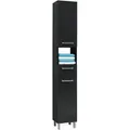 Produktbild: Carryhome Hochschrank, Anthrazit, Metall, 1 Schublade(n) Schubladen, 30x196x33 cm, Made in Germany, Badezimmer, Badezimmerschränke, Hochschränke