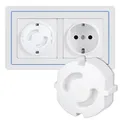 Produktbild: tao pipe 20 Stück Steckdosen Kindersicherung, Steckdosenschutz zum Stecken, Steckdose Kindersicherung, Babysicherung Steckdose, Steckdosensicherung
