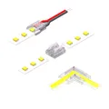 Produktbild: kalb | LED Verbinder Set, 8mm COB und SMD LED Streifen, 9-teilig, Anschlusskabel