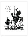 Produktbild: Close Up Poster Pablo Picasso Don Quixote Kunstdruck 40 x 50 cm