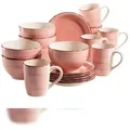 Produktbild: MÄSER Frühstückset 18-tlg., Serie LUMACA, Rosa, 931494