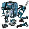 Produktbild: MAKITA DUC353 Z 36V Akku Kettensäge im 12tlg. Werkzeugset Motorsäge Akkusäge
