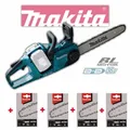 Produktbild: Makita Akku Kettensäge DUC353Z 2x18V 35cm DUC353,  inkl. 4 original Ketten NEU