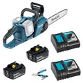 Produktbild: Makita Akku-Kettensäge DUC353Z 2x18V 40cm + 2x Akku BL1840B + 2x Lader DC18RC
